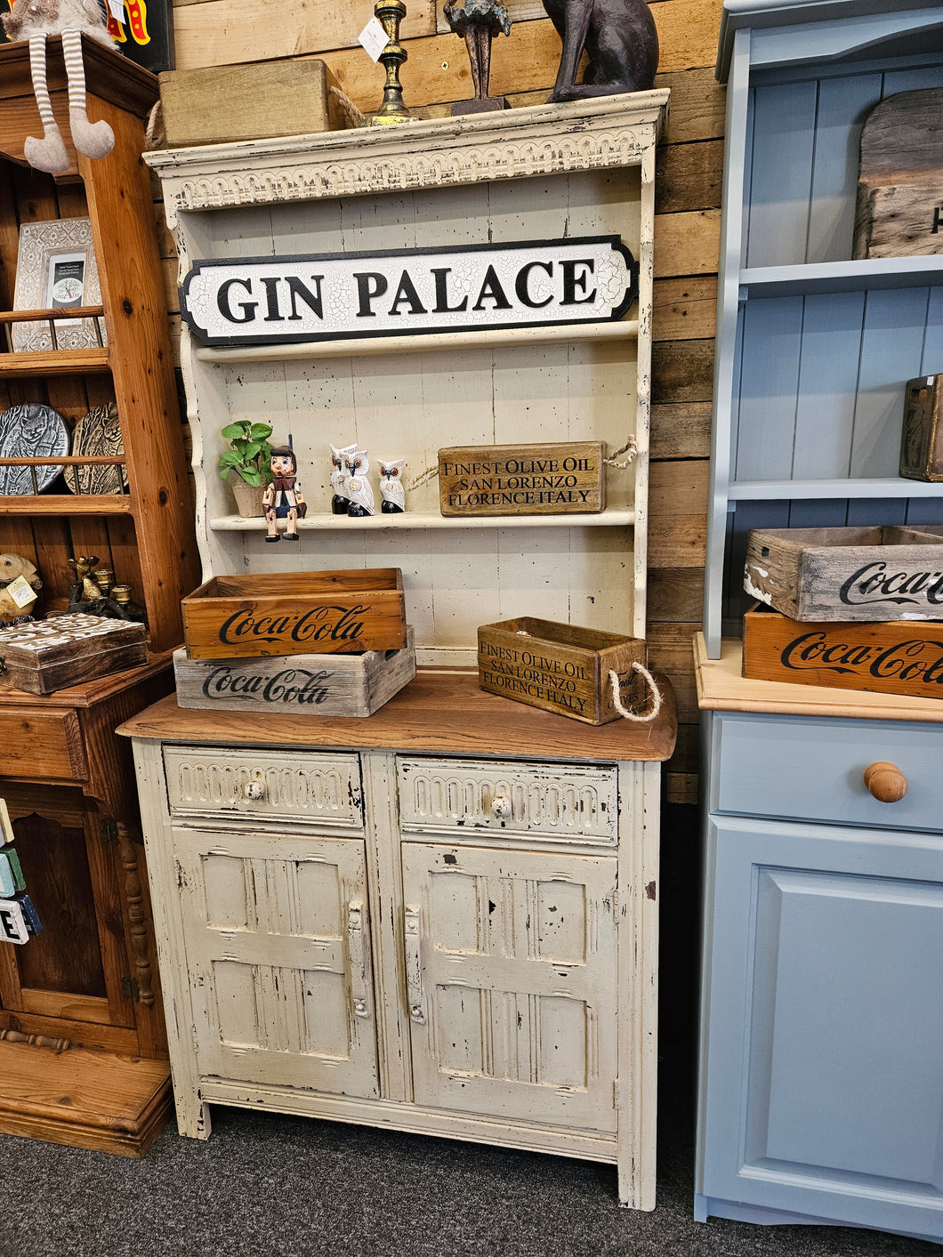 Shabby oak Kitchen dresser