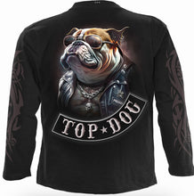 Load image into Gallery viewer, Spiral TOP DOG Long sleeve t shirt
