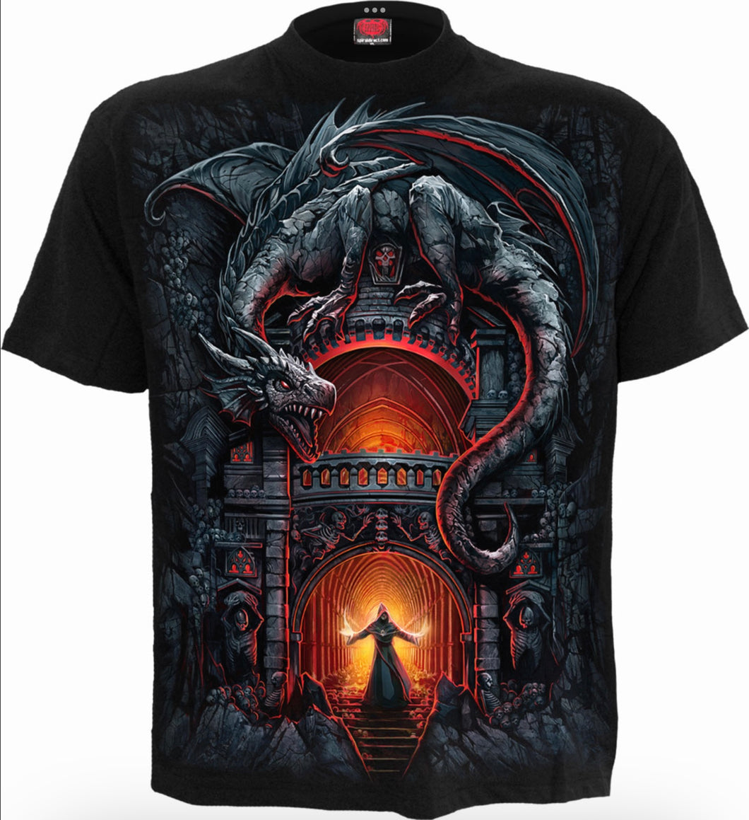 Spiral DRAGONS LAIR short sleeve t shirt