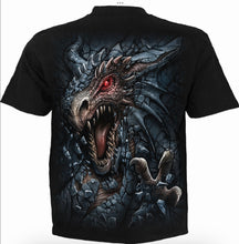 Load image into Gallery viewer, Spiral DRAGONS LAIR short sleeve t shirt
