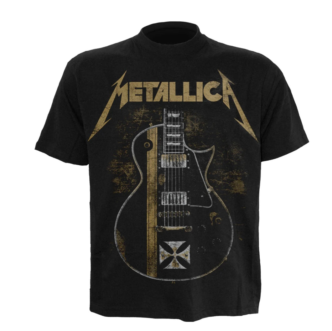 Metallica Hetfield  Iron Cross short sleeve t shirt