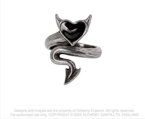 Alchemy Ring Devil Heart