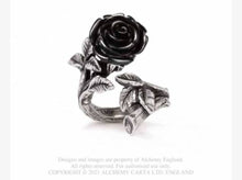 Load image into Gallery viewer, Alchemy Ring Wild Black Rose
