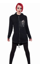 Load image into Gallery viewer, Spiral Pocket Kitten Ladies Hoody SMALL
