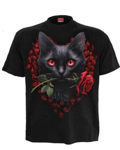 Spiral Cat Love Tshirt