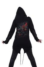 Load image into Gallery viewer, Spiral Burnt Rose Ladies Hoody
