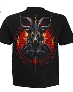 Spiral Baphomet short sleeve tshirt