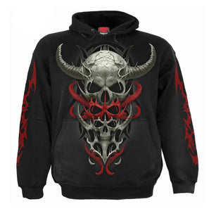 Spiral Skull Synthesis Hoody