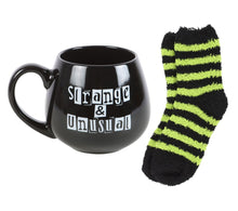 Load image into Gallery viewer, Strange &amp; Unusual Mug and Socks Set
