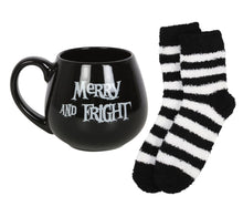 Load image into Gallery viewer, Merry and Fright Mug and Socks Set
