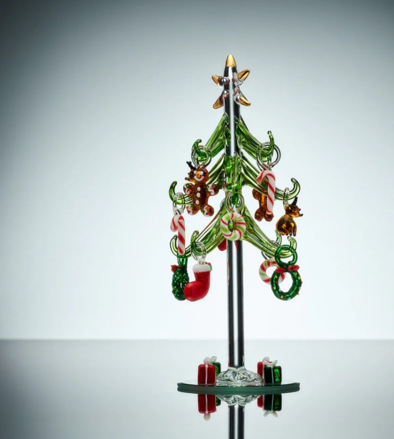 Glass Christmas Tree