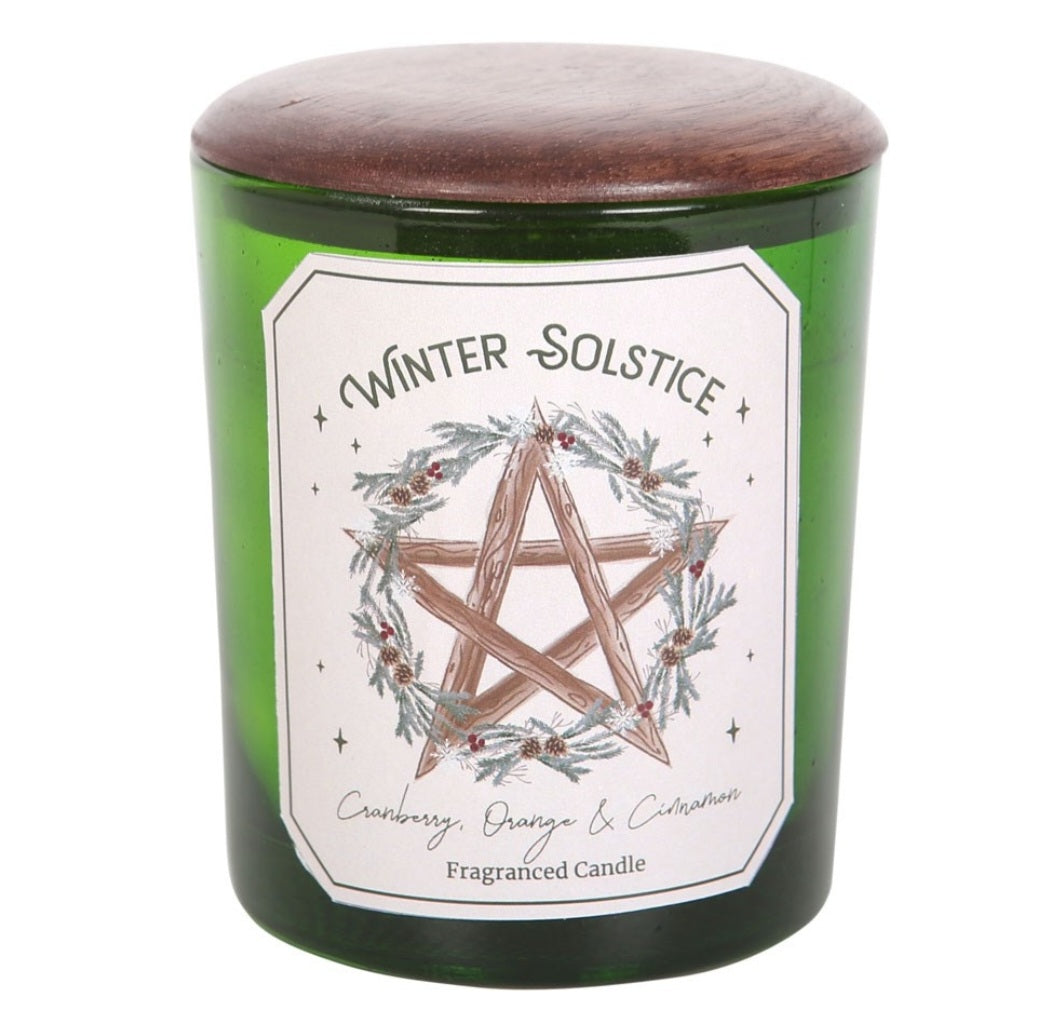 Winter Solstice Cranberry, Orange & Cinnamon Candle