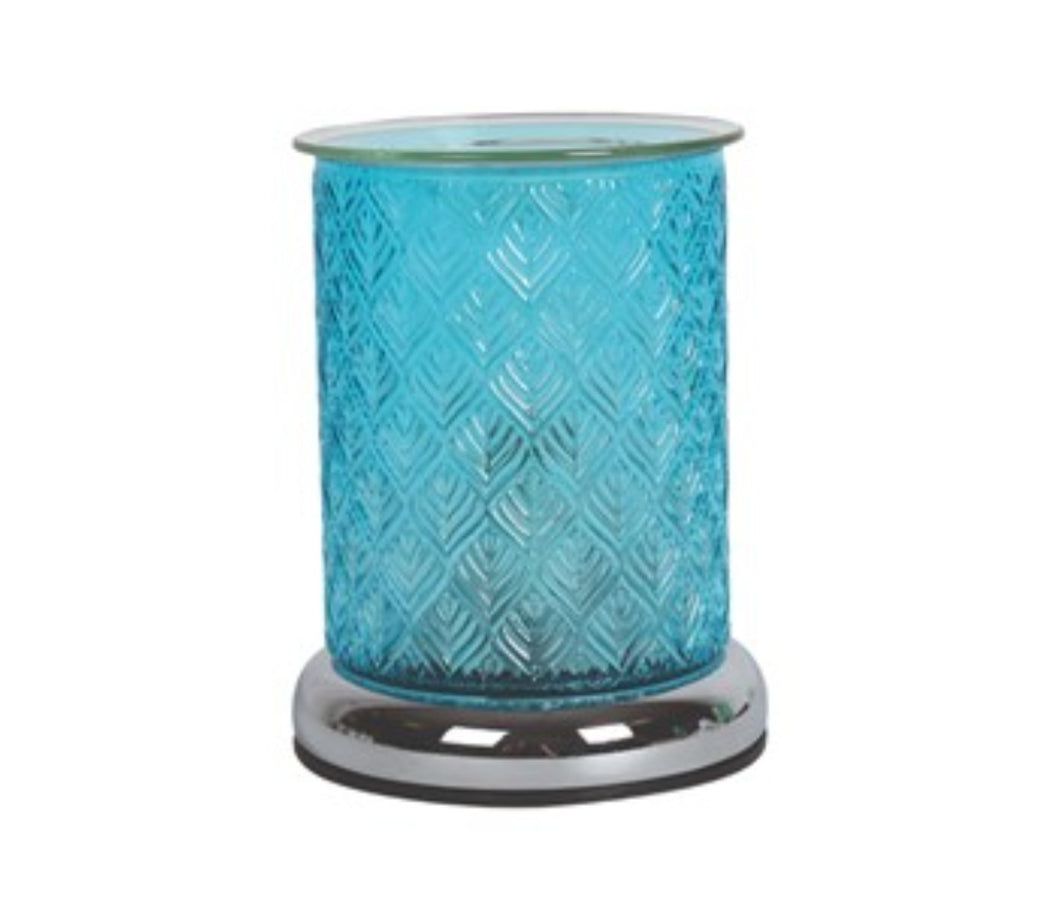 Electric Wax Melter glass leaf 16cm