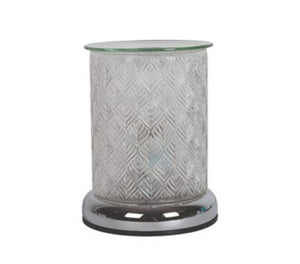 Electric Wax Melter glass leaf 16cm