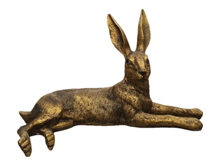 Sitting Golden Hare