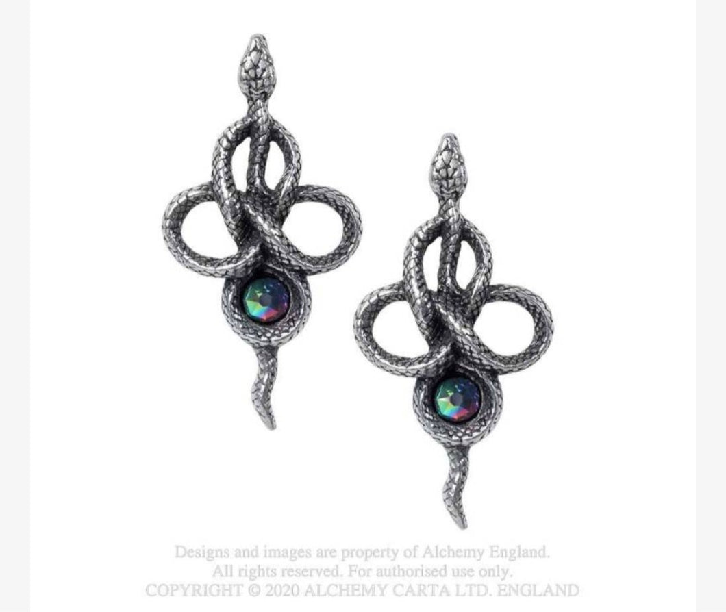 Alchemy Tertia Serpent Earrings